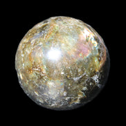 Labradorite sphere 61mm 424g in sunlight - Rocks and Things Store