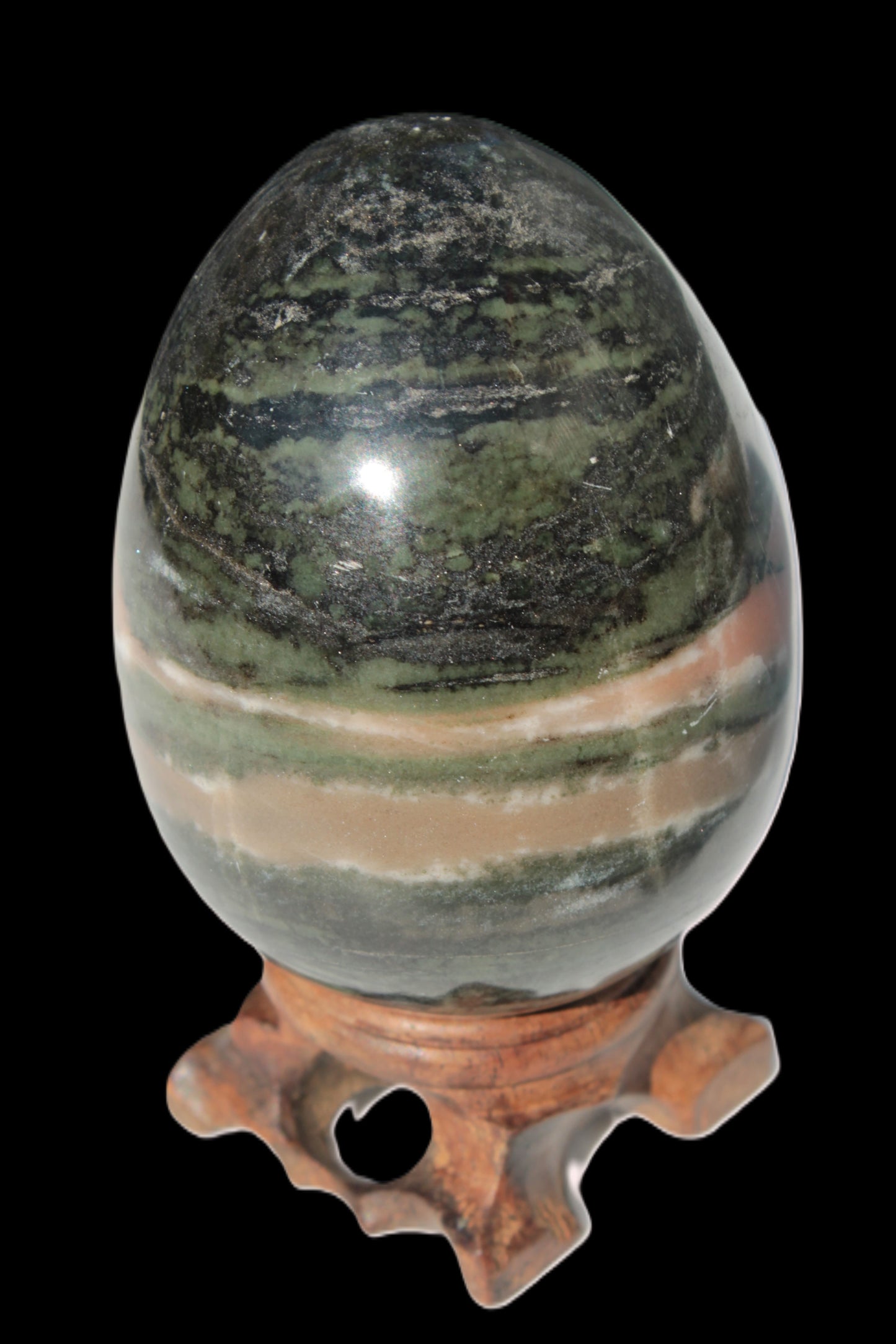 Ocean Jasper egg 390g Rocks and Things