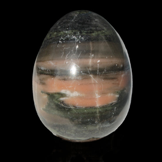 Ocean Jasper egg 390g - Rocks and Things Store