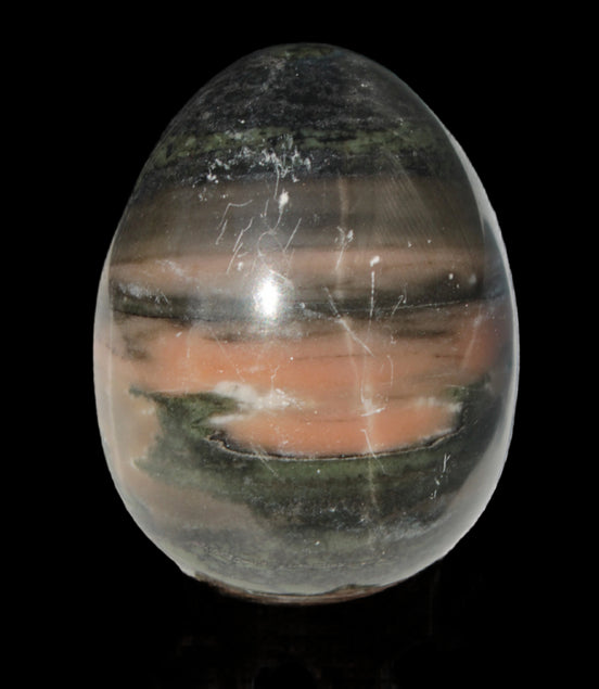 Ocean Jasper egg 390g - Rocks and Things Store
