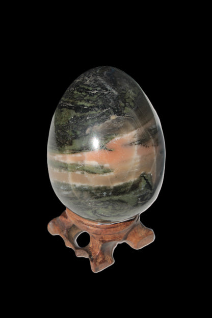 Ocean Jasper egg 390g Rocks and Things