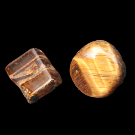 Tigers Eye 2 polished stones 8-13g Rocks and Things