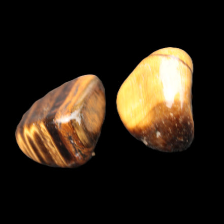 Tigers Eye 2 polished stones 8-13g Rocks and Things