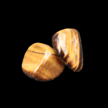 Tigers Eye 2 polished stones 8-13g Rocks and Things