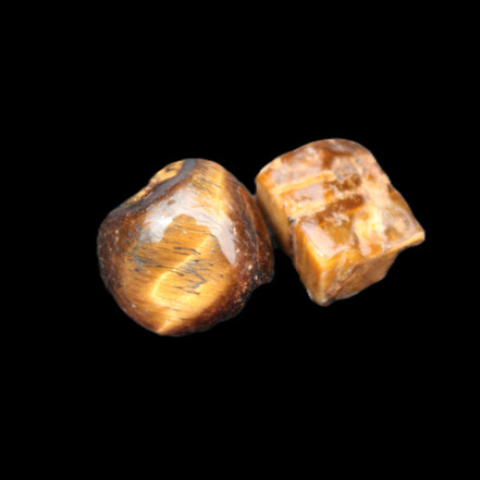 Tigers Eye 2 polished stones 8-13g Rocks and Things