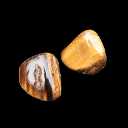 Tigers Eye 2 polished stones 8-13g Rocks and Things