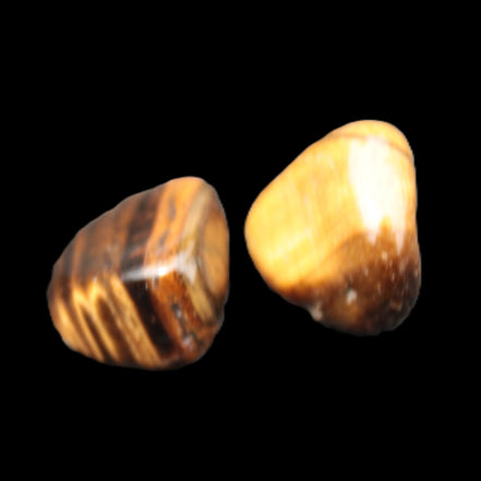 Tigers Eye 2 polished stones 8-13g Rocks and Things