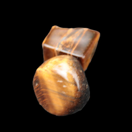Tigers Eye 2 polished stones 8-13g Rocks and Things