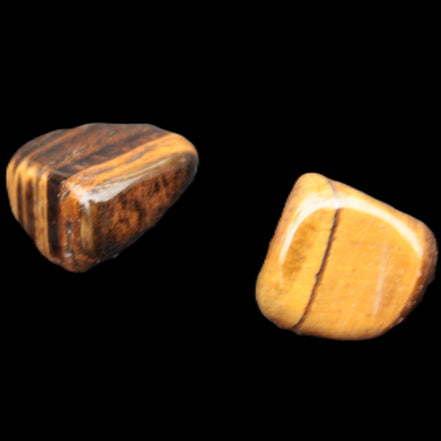 Tigers Eye 2 polished stones 8-13g Rocks and Things