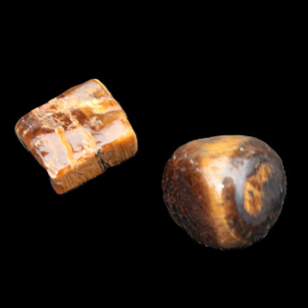 Tigers Eye 2 polished stones 8-13g Rocks and Things