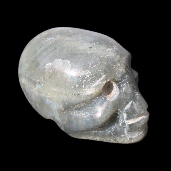 Labradorite skull 60g in sunlight - Rocks and Things Store