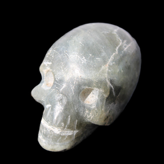 Labradorite skull 60g in sunlight - Rocks and Things Store