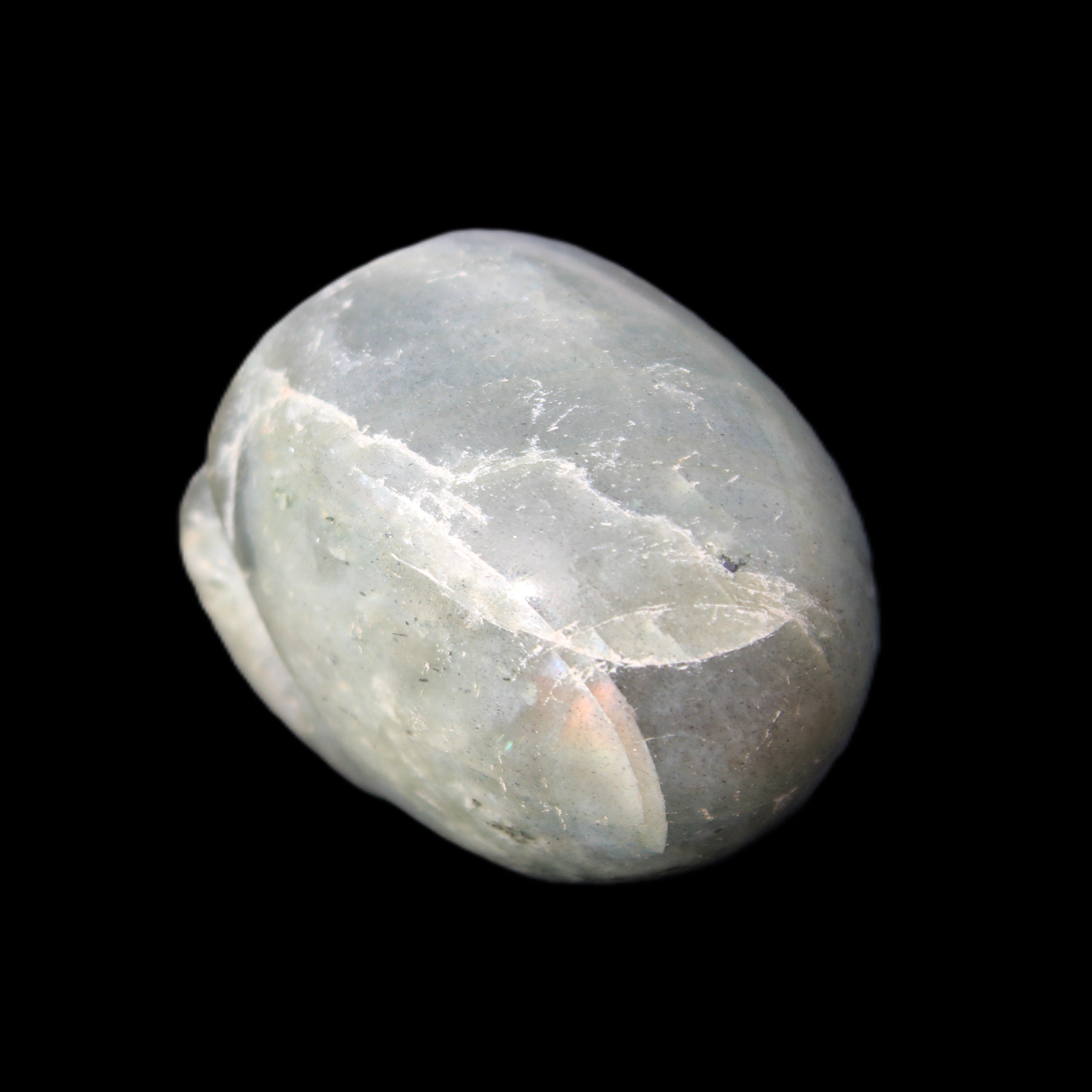 Labradorite skull 60g in sunlight - Rocks and Things Store
