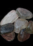 Green Hair Rutilated Quartz 7 tiny crystals 8g in sunlight - Rocks and Things Store