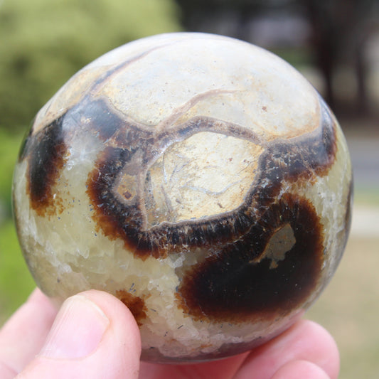 Septarian Dragon Stone sphere 64mm 357g