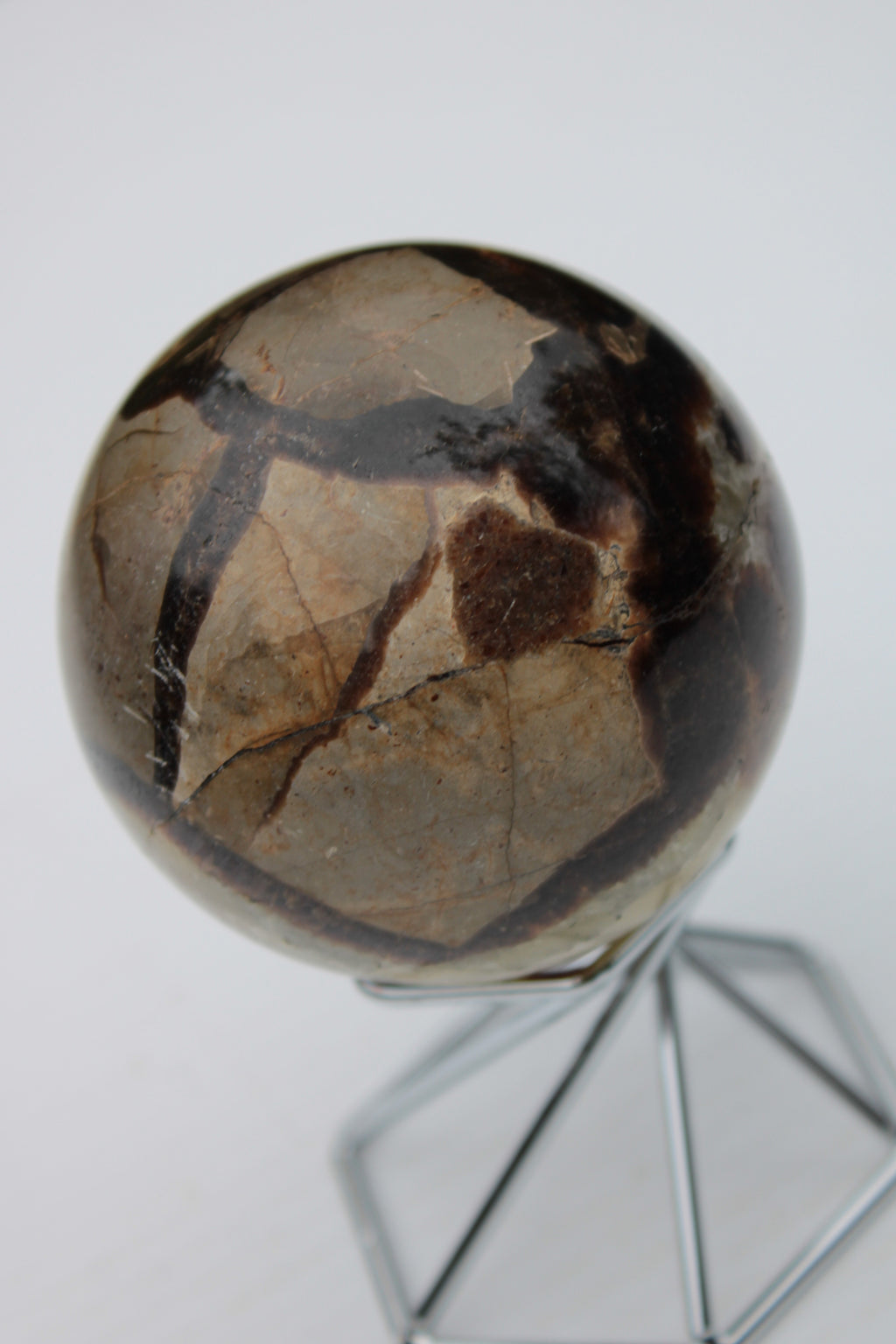 Septarian Dragon Stone sphere 64mm 357g Rocks and Things