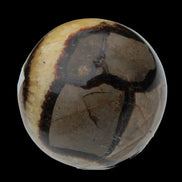 Septarian Dragon Stone sphere 64mm 357g  in sunlight - Rocks and Things Store