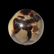Septarian Dragon Stone sphere 64mm 357g  in sunlight - Rocks and Things Store