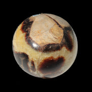 Septarian Dragon Stone sphere 64mm 357g  in sunlight - Rocks and Things Store