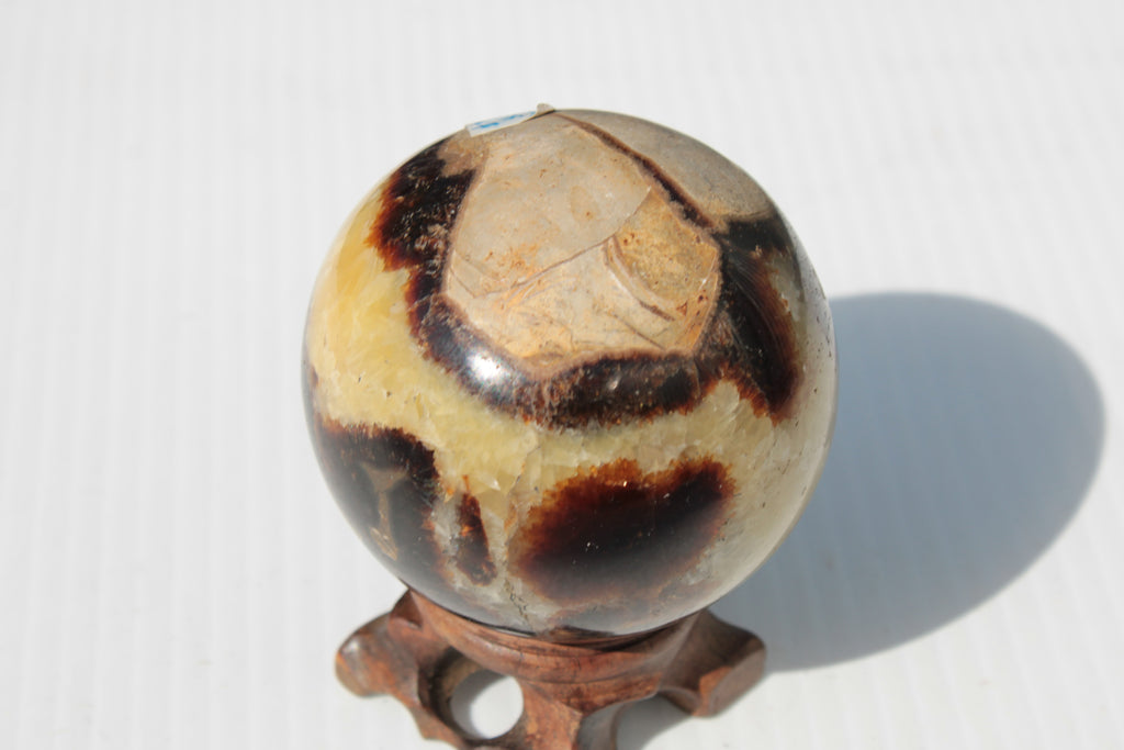 Septarian Dragon Stone sphere 64mm 357g Rocks and Things