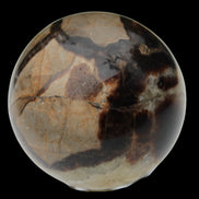 Septarian Dragon Stone sphere 64mm 357g  in sunlight - Rocks and Things Store