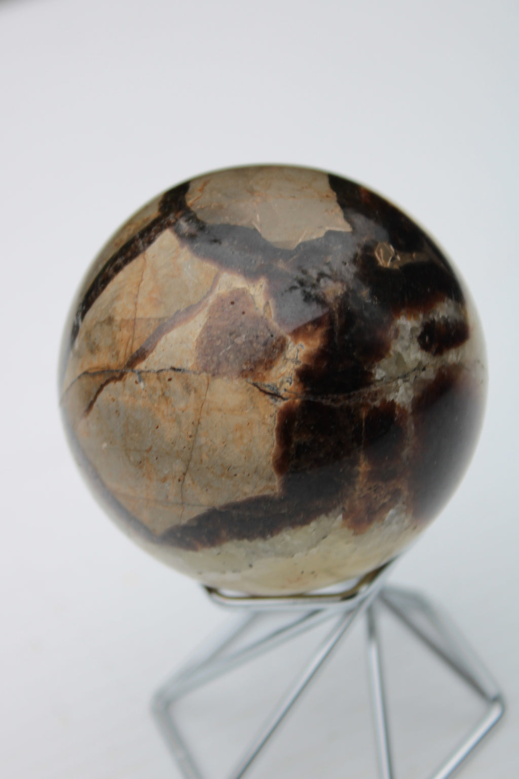 Septarian Dragon Stone sphere 64mm 357g Rocks and Things
