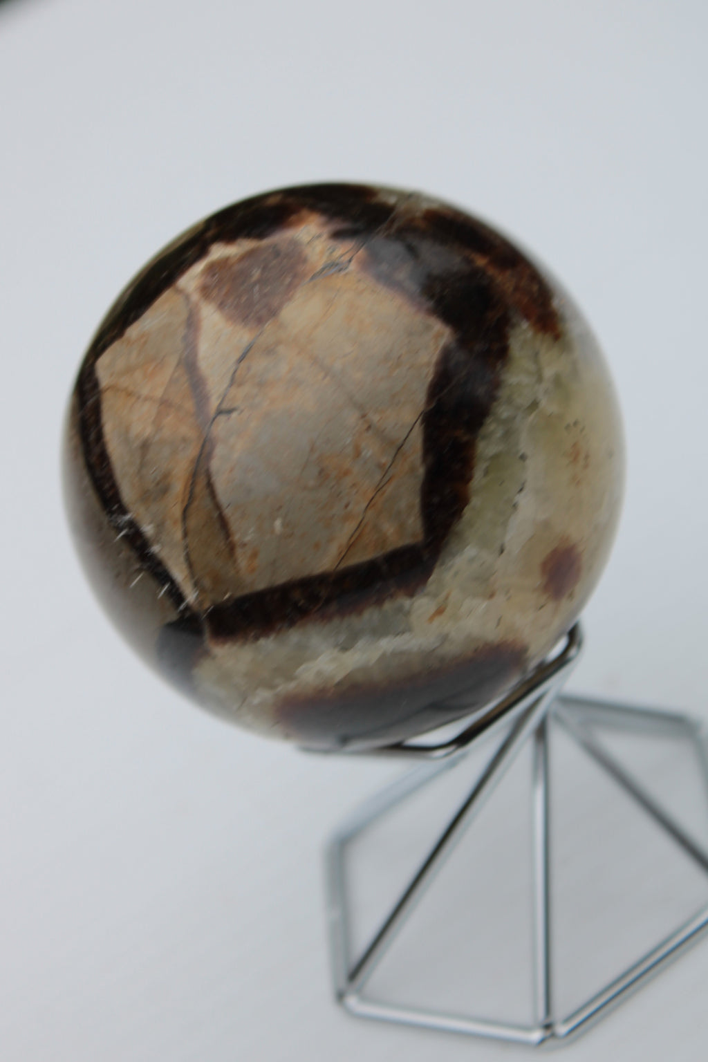 Septarian Dragon Stone sphere 64mm 357g Rocks and Things