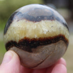 Septarian Dragon Stone sphere 64mm 357g Rocks and Things