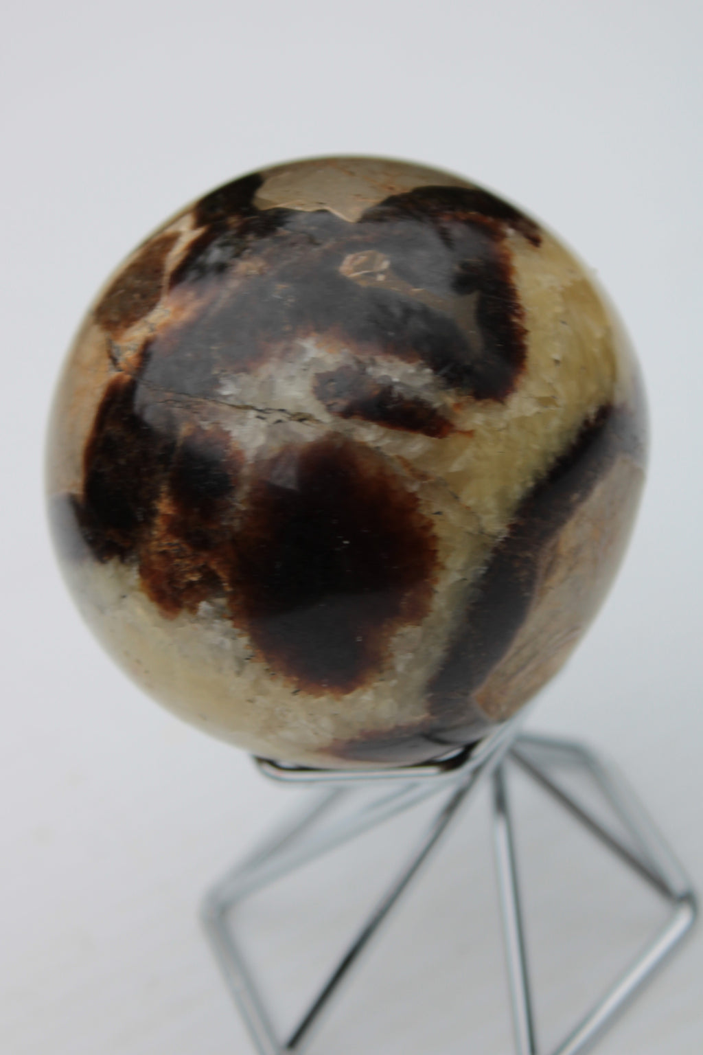 Septarian Dragon Stone sphere 64mm 357g Rocks and Things
