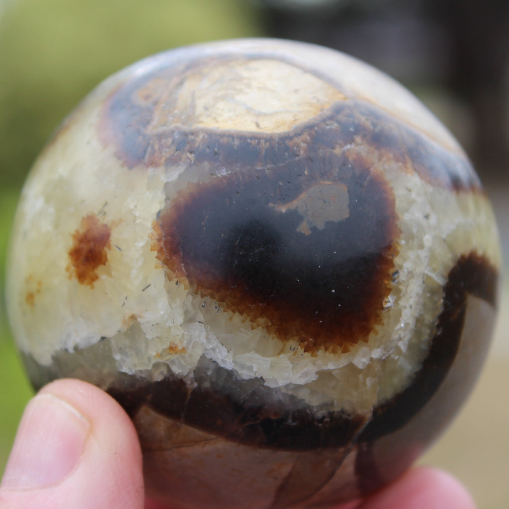 Septarian Dragon Stone sphere 64mm 357g Rocks and Things