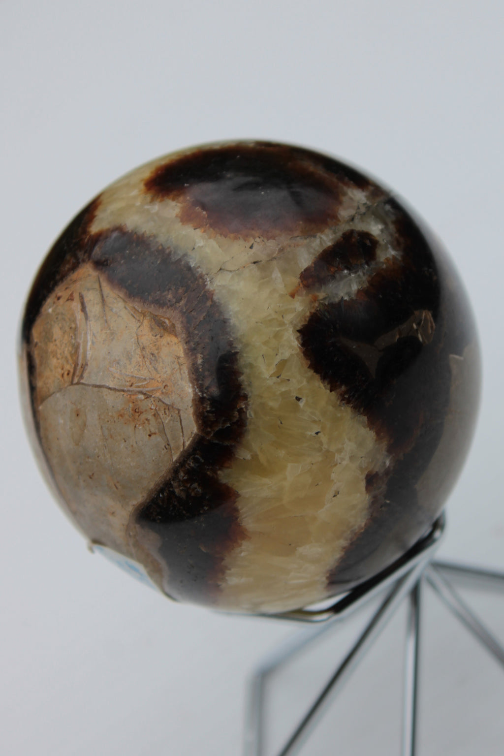Septarian Dragon Stone sphere 64mm 357g Rocks and Things
