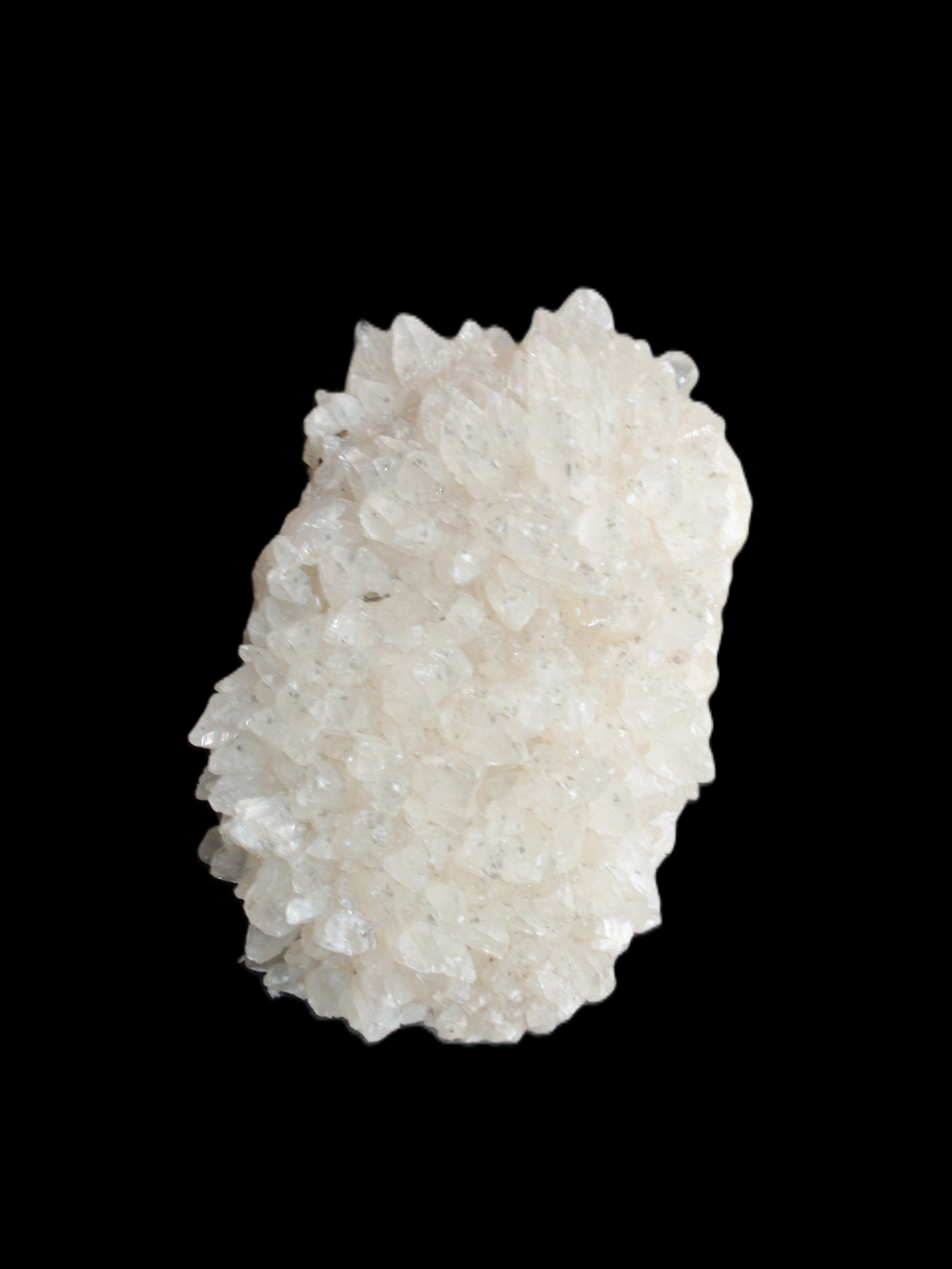 Clear Quartz cluster 75*60*42mm 218g in sunlight