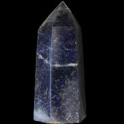 Sodalite obelisk 328g in sunlight - Rocks and Things Store