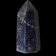Sodalite obelisk 328g in sunlight - Rocks and Things Store