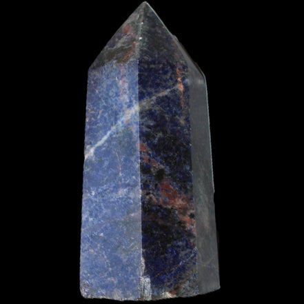Sodalite obelisk 328g in sunlight - Rocks and Things Store