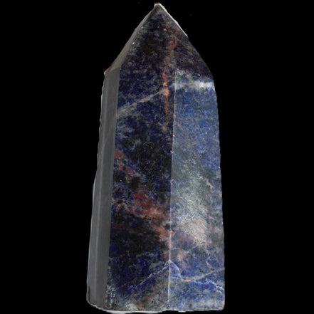 Sodalite obelisk 328g in sunlight - Rocks and Things Store