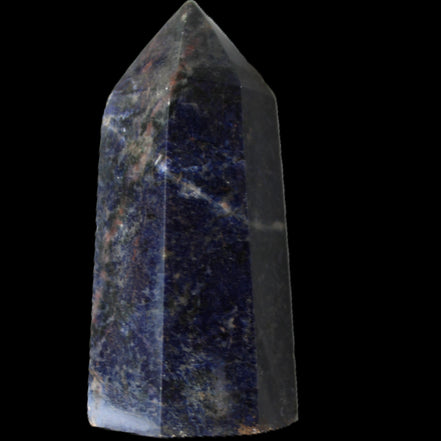 Sodalite obelisk 328g in sunlight - Rocks and Things Store