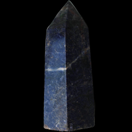 Sodalite obelisk 328g in sunlight - Rocks and Things Store