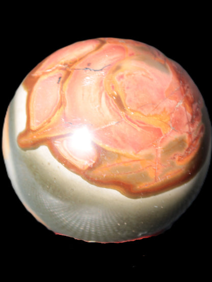 Marine Jasper sphere 45mm 126g Rocks and Things