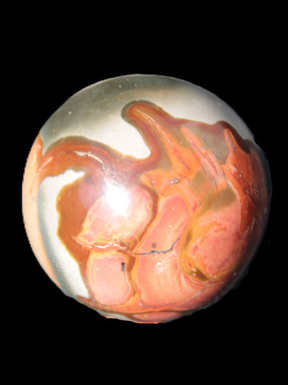 Marine Jasper sphere 45mm 126g Rocks and Things