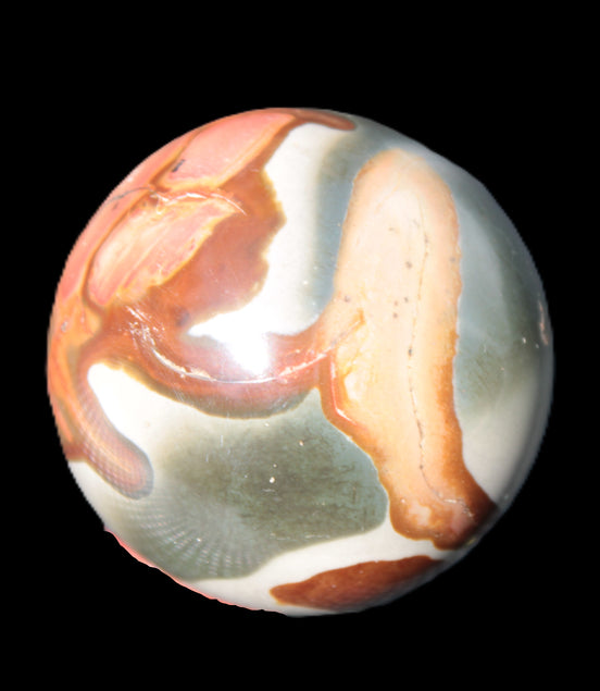Marine Jasper sphere 45mm 126g Rocks and Things