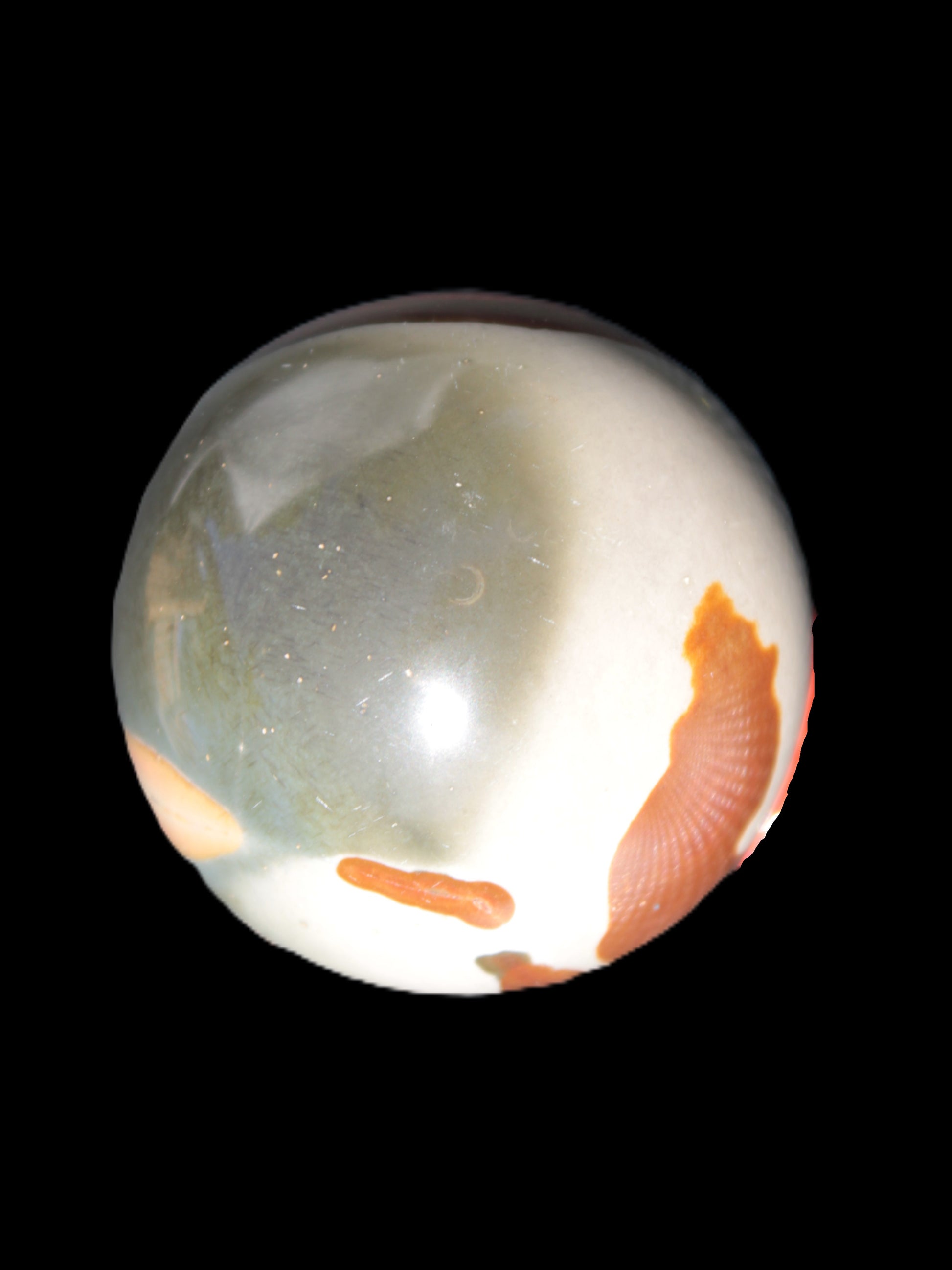 Marine Jasper sphere 45mm 126g Rocks and Things