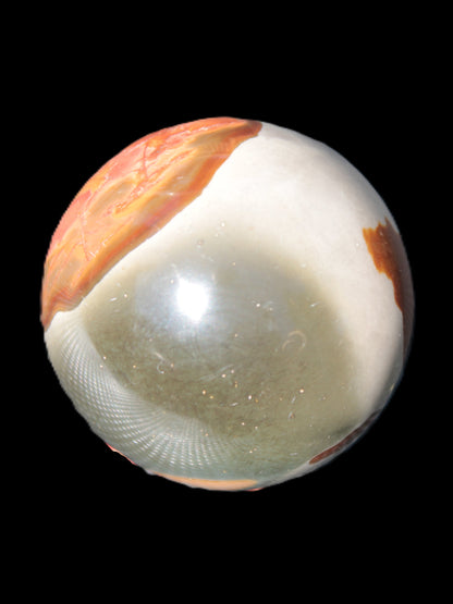 Marine Jasper sphere 45mm 126g Rocks and Things