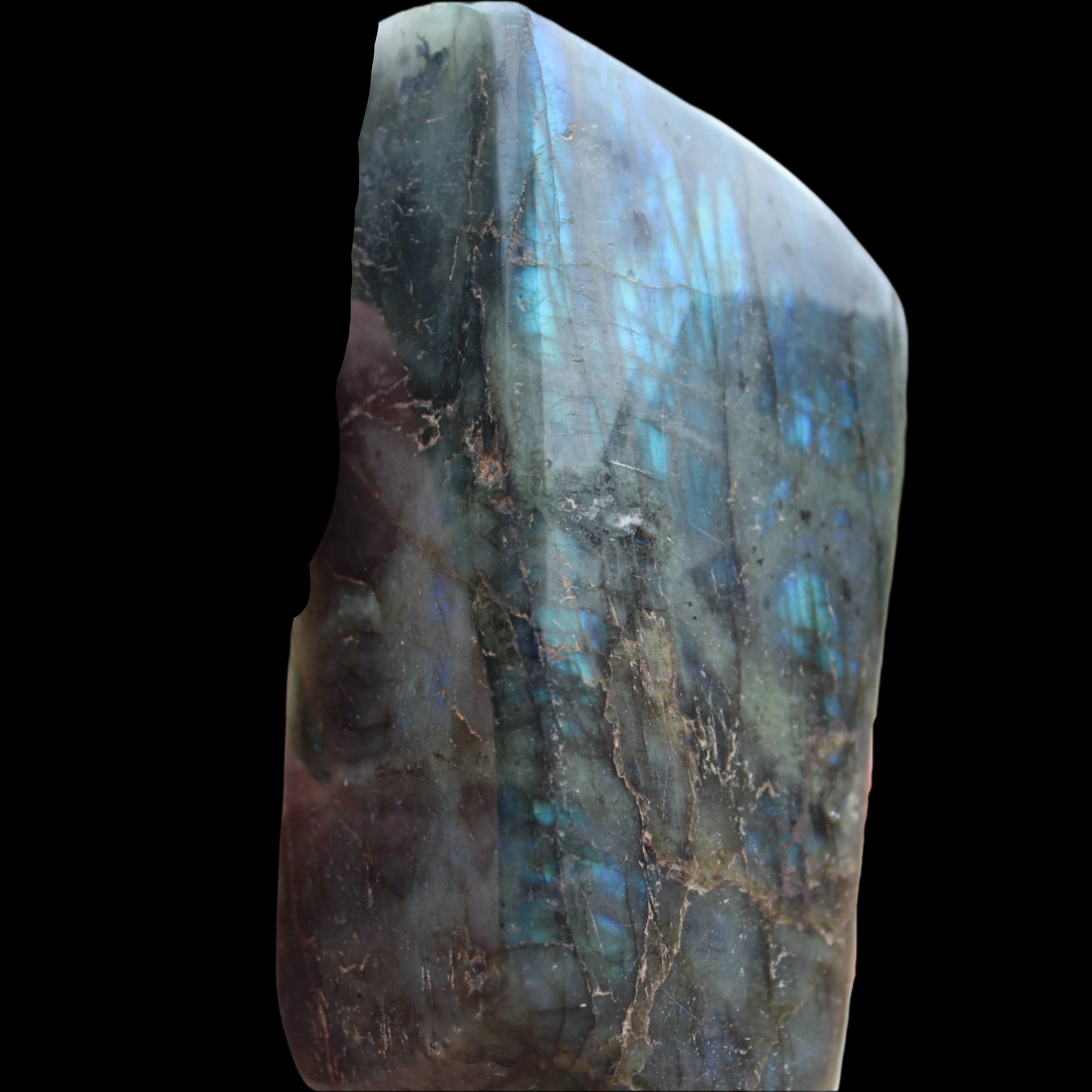 Labradorite freeform 804g in sunlight - Rocks and Things Store
