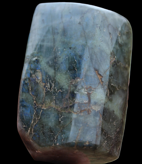 Labradorite freeform 804g in sunlight - Rocks and Things Store