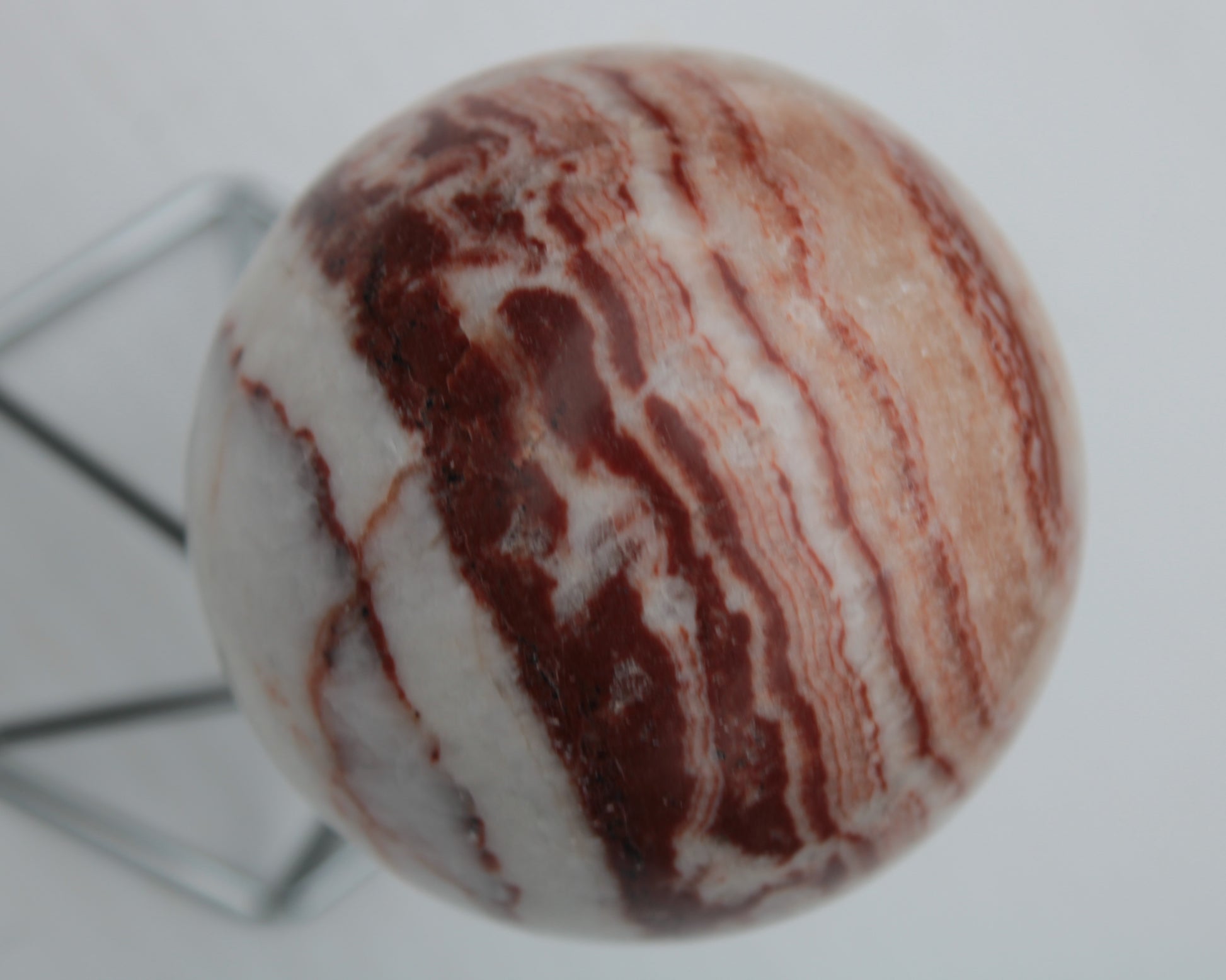 Rhodochrosite sphere 287g Rocks and Things