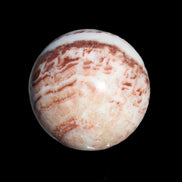 Rhodochrosite sphere 287g in sunlight - Rocks and Things Store