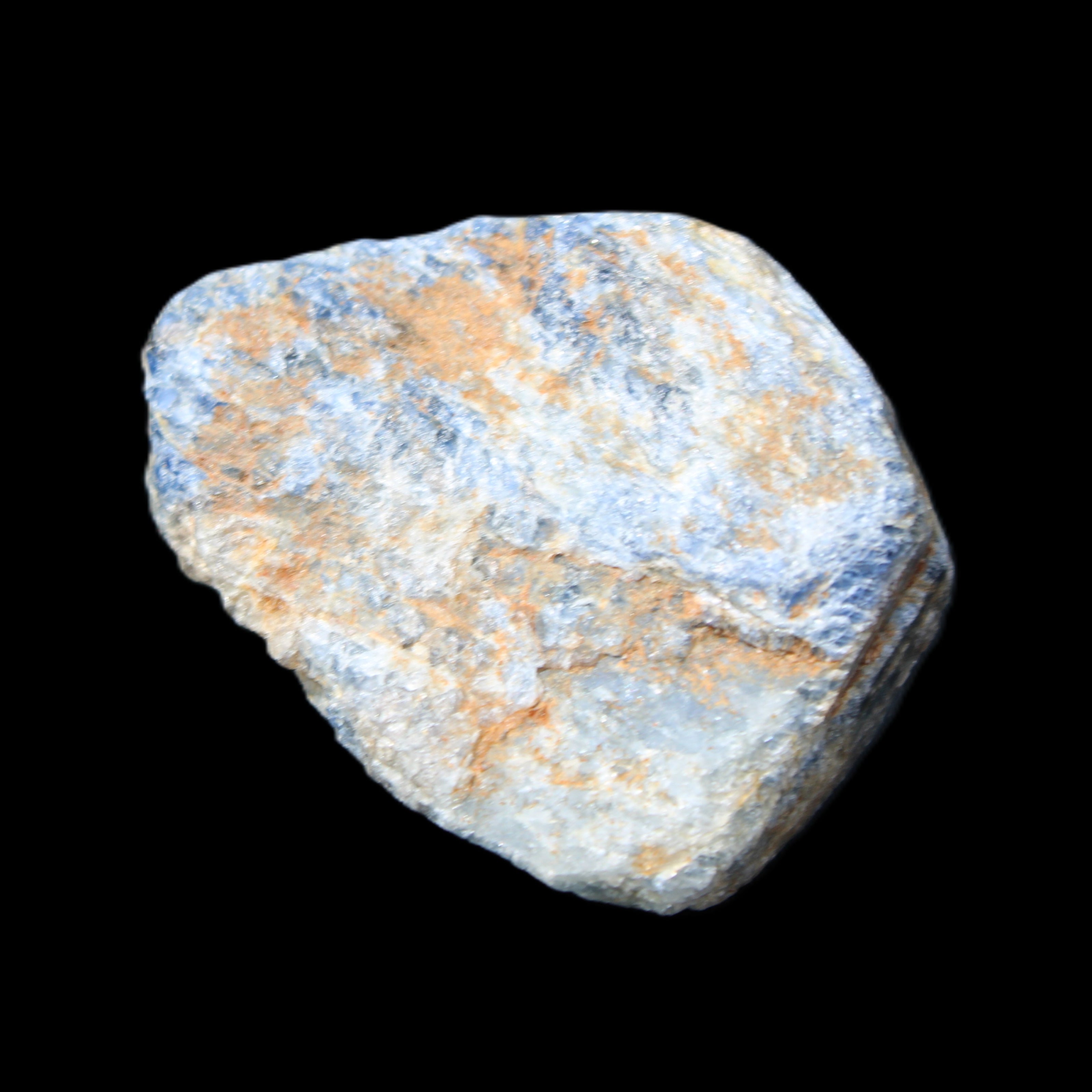 Blue Sapphire (unheated) 69g in sunlight - Rocks and Things Store