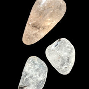 Black hair Rutilated Quartz 3 crystals 8-10g in sunshine - Rocks and Things Store