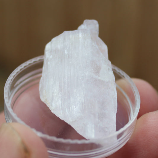 Kunzite crystal from Earth Mine, Pakistan 76.1 ct, 15g